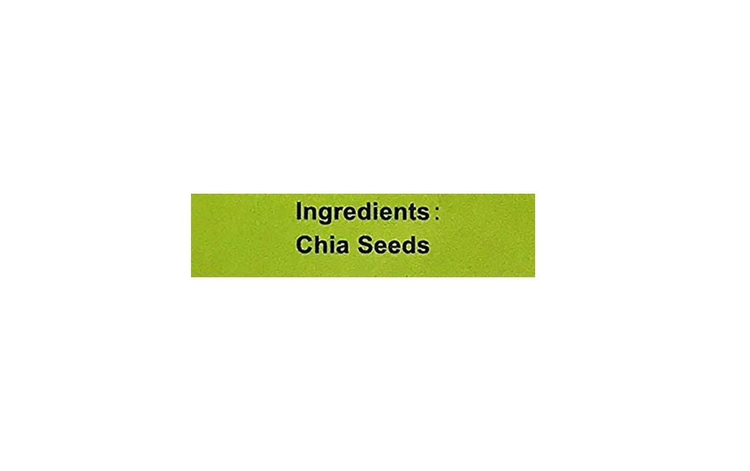 Green Habit Chia Seeds (Salvia Hispanica)   Pack  250 grams